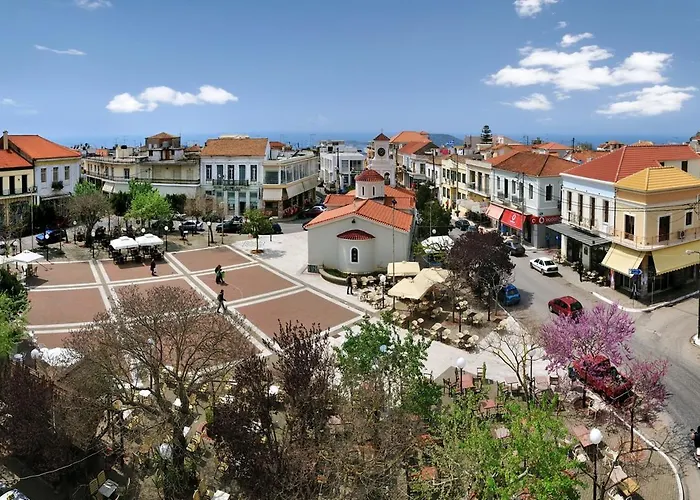 Τελλοσ Αγρασ Ferienhaus Gargalianoi